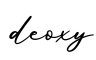 单词deoxy书写