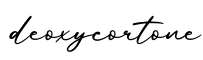 单词deoxycortone书写