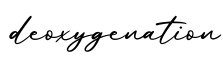 单词deoxygenation书写
