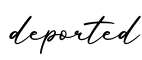 单词deported书写