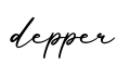 单词depper书写