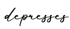 单词depresses书写