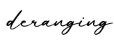 单词deranging书写
