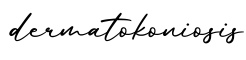 单词dermatokoniosis书写