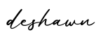 单词deshawn书写
