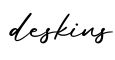 单词deskins书写