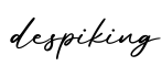 单词despiking书写