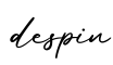 单词despin书写