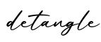 单词detangle书写