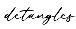 单词detangles书写