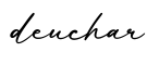 单词deuchar书写