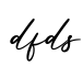 单词dfds书写