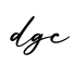 单词dgc书写
