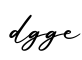 单词dgge书写