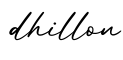单词dhillon书写