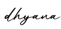 单词dhyana书写