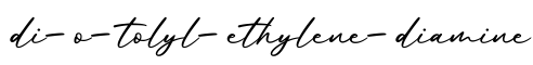 单词di-o-tolyl-ethylene-diamine书写
