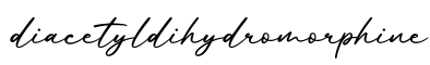 单词diacetyldihydromorphine书写