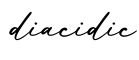 单词diacidic书写