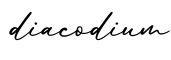 单词diacodium书写
