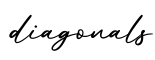 单词diagonals书写
