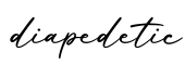 单词diapedetic书写
