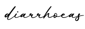 单词diarrhoeas书写