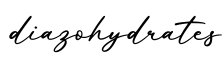 单词diazohydrates书写