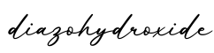 单词diazohydroxide书写