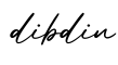 单词dibdin书写