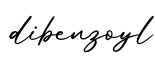 单词dibenzoyl书写