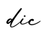 单词dic书写