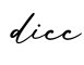 单词dicc书写