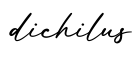 单词dichilus书写