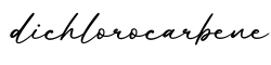 单词dichlorocarbene书写
