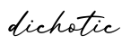 单词dichotic书写