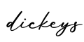 单词dickeys书写