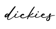 单词dickies书写