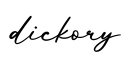 单词dickory书写