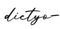单词dictyo-书写