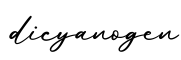 单词dicyanogen书写