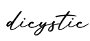 单词dicystic书写