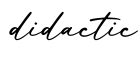 单词didactic书写