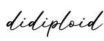 单词didiploid书写