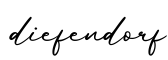 单词diefendorf书写