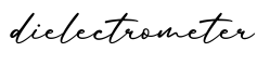 单词dielectrometer书写