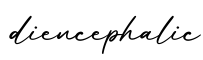 单词diencephalic书写