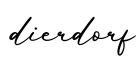 单词dierdorf书写
