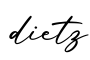 单词dietz书写