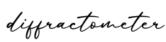 单词diffractometer书写